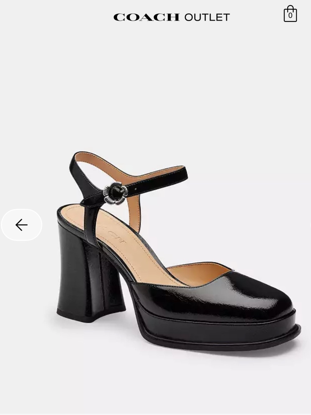 Coach Tea Rose Pump